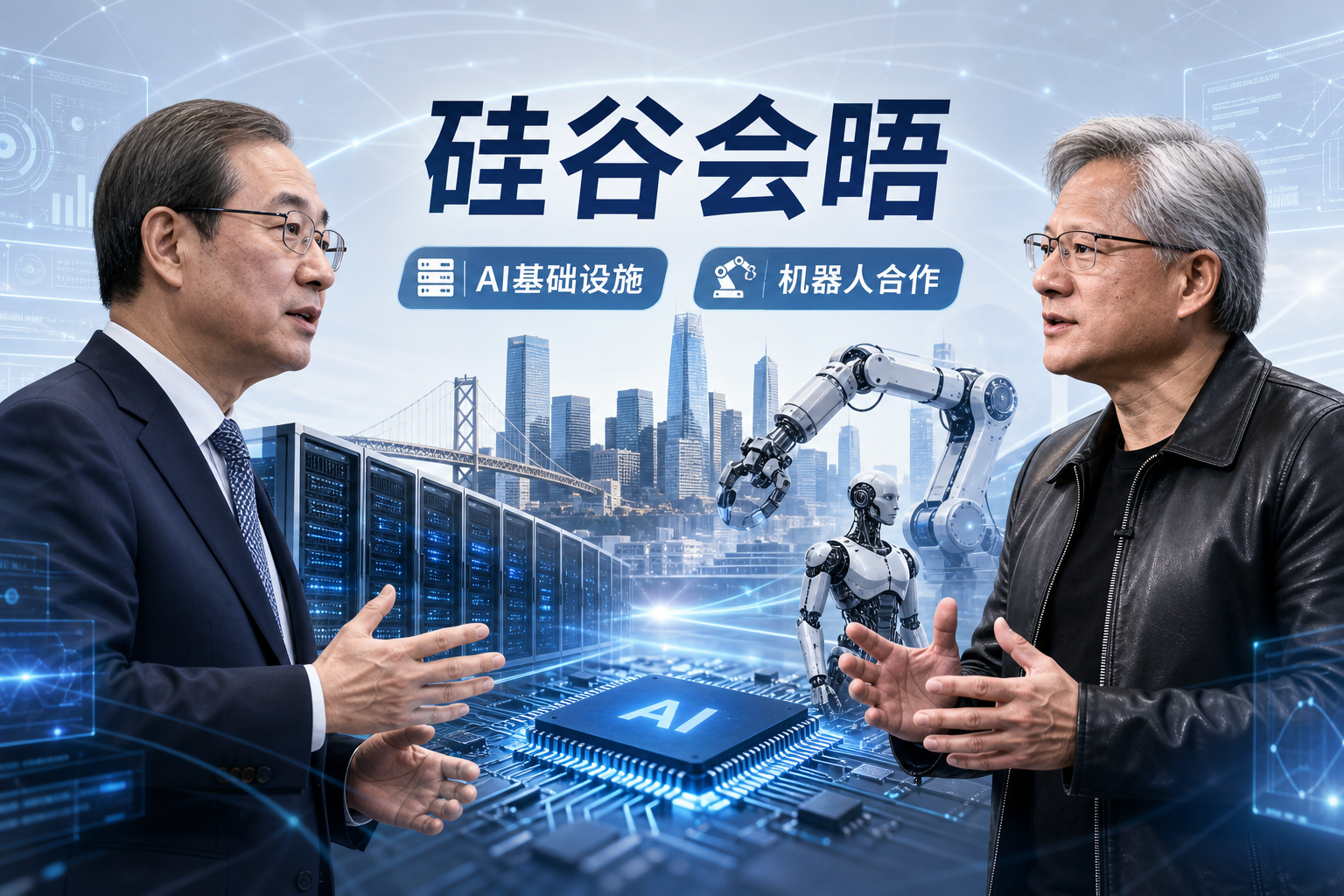 LG 董事长与黄仁勋下周将在硅谷会面,拟深化 AI 基础设施与机器人合作