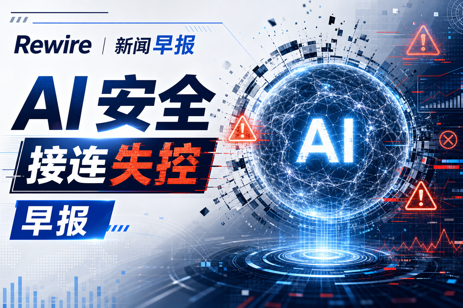 AI 安全接连失控｜Rewire 新闻早报