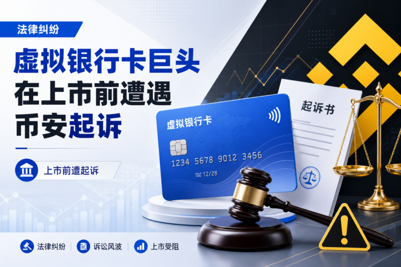 虚拟银行卡巨头上市前,被币安起诉-指挥使社区 - 真实线索、热点议题与深度观察