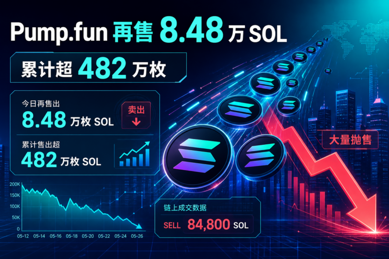 Pump.fun 今日再售出 8.48 万枚 SOL，累计售出超 482 万枚-指挥使社区 - 真实线索、热点议题与深度观察