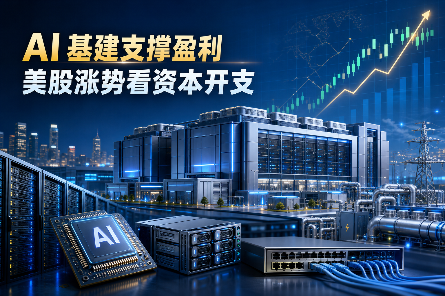 高盛:AI 仍是二季度盈利主线,美股涨势仍靠基建开支支撑