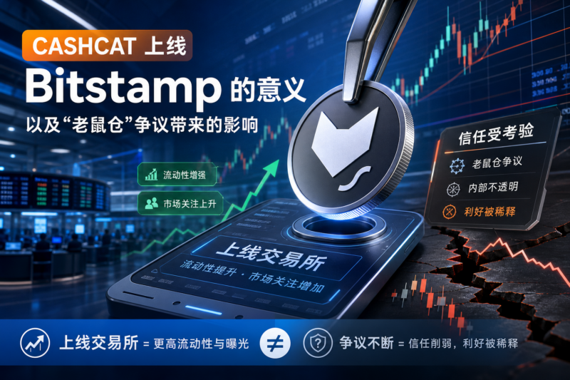 CASHCAT 上线 Bitstamp 的意义，以及“老鼠仓”事件带来的影响-指挥使社区 - 真实线索、热点议题与深度观察