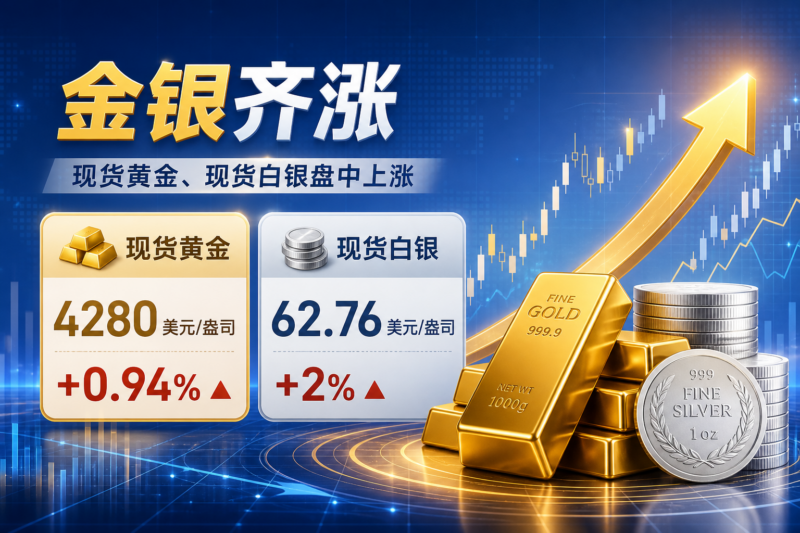 现货黄金日内涨0.94%，现货白银涨幅扩大至2%-指挥使社区 - 真实线索、热点议题与深度观察