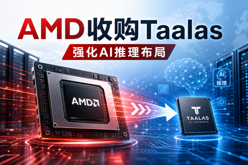 AMD将收购AI推理芯片初创公司Taalas,强化推理市场布局-指挥使社区 - 真实线索、热点议题与深度观察