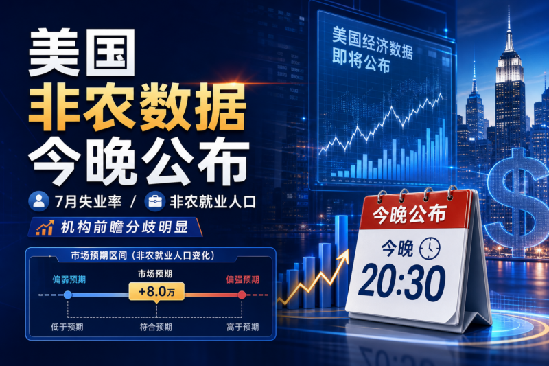 市场聚焦今晚美国7月失业率和非农数据-指挥使社区 - 真实线索、热点议题与深度观察