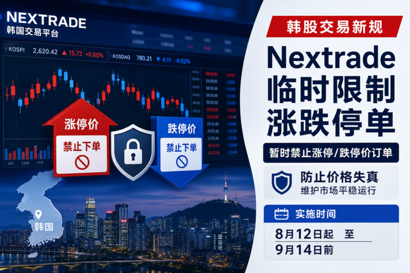韩国交易平台 Nextrade 将暂时禁止当日涨跌停价订单-指挥使社区 - 真实线索、热点议题与深度观察