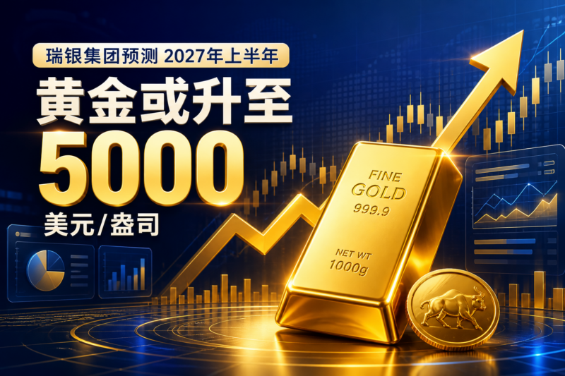 瑞银集团：预计2027年上半年黄金价格将上涨至5000美元/盎司-指挥使社区 - 真实线索、热点议题与深度观察
