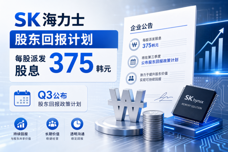 SK海力士：将在Q3公布股东回报政策计划-指挥使社区 - 真实线索、热点议题与深度观察
