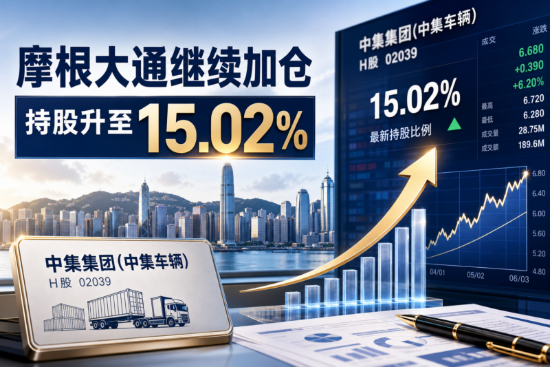 摩根大通继续加仓中际旭创 H 股,持股比例升至 15.02%-指挥使社区 - 真实线索、热点议题与深度观察