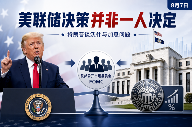 特朗普：美联储利率决定不完全由沃什说了算-指挥使社区 - 真实线索、热点议题与深度观察