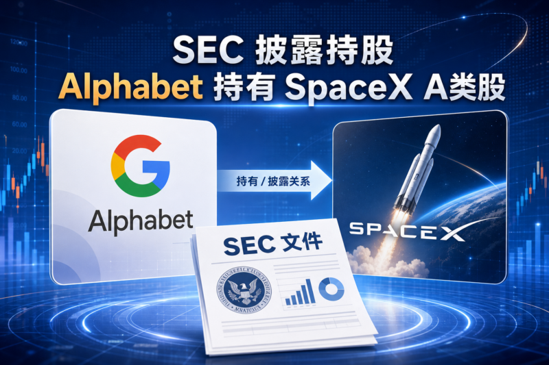 Alphabet 披露持有 SpaceX 5.512 亿股 A 类股票-指挥使社区 - 真实线索、热点议题与深度观察