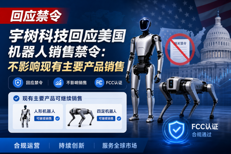 宇树科技回应美国机器人销售禁令:不影响现有主要产品销售-指挥使社区 - 真实线索、热点议题与深度观察