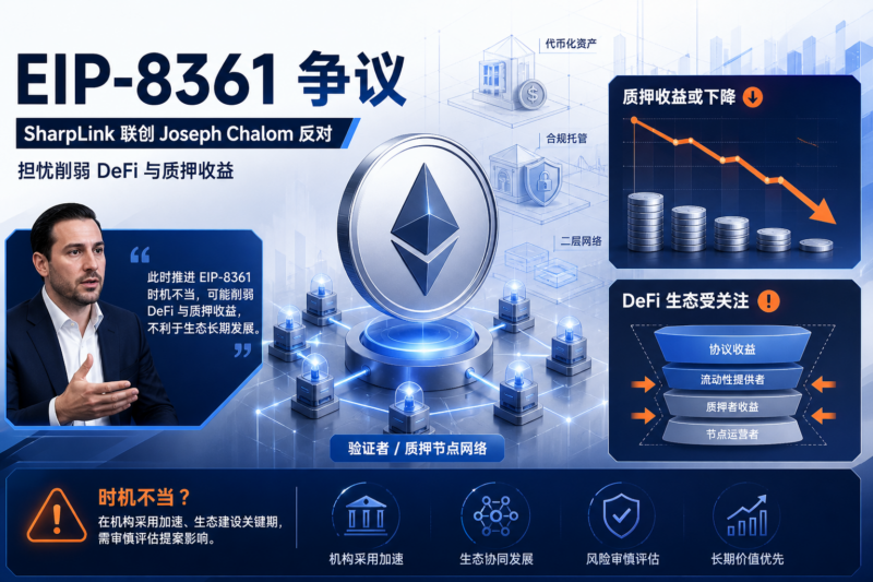 SharpLink 联创反对以太坊 EIP-8361 提案:或削弱 DeFi,且推出时机不当-指挥使社区 - 真实线索、热点议题与深度观察