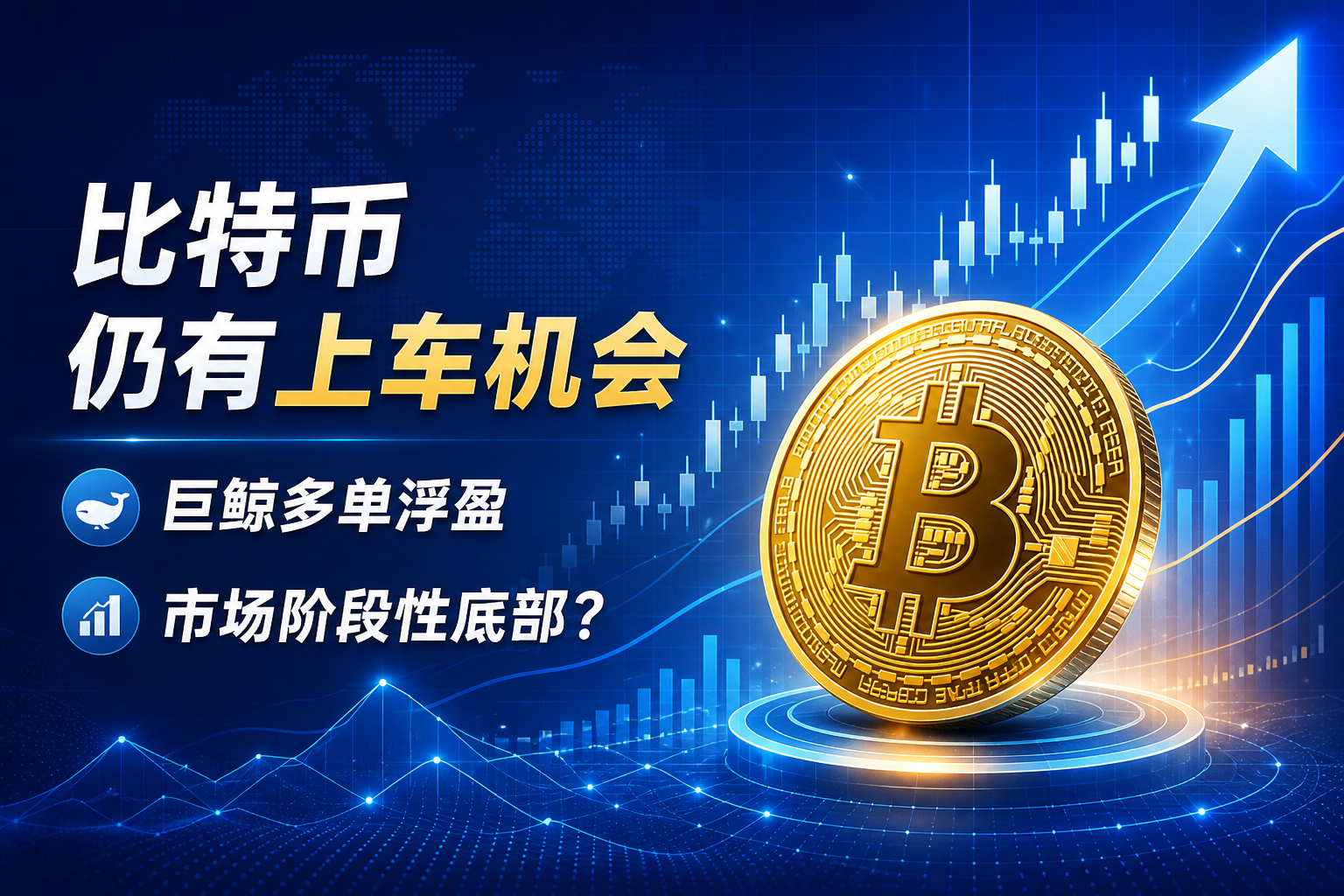 巨鲸「先定10个大目标」称比特币仍有上车机会