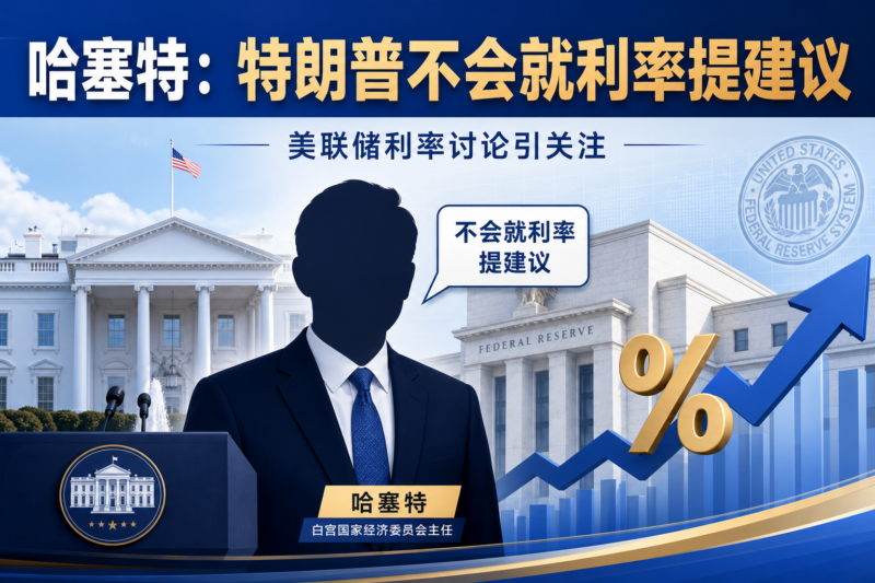 哈塞特:相信特朗普不会就利率向沃什提建议-指挥使社区 - 真实线索、热点议题与深度观察