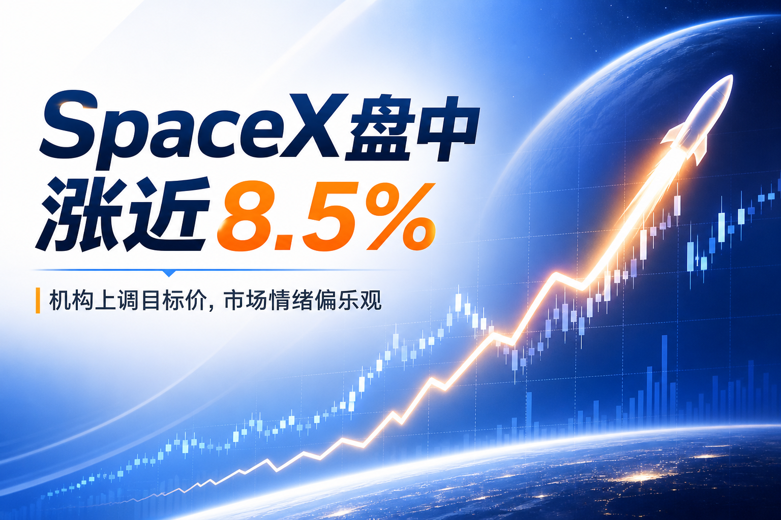SpaceX 盘中涨幅近 8.5%