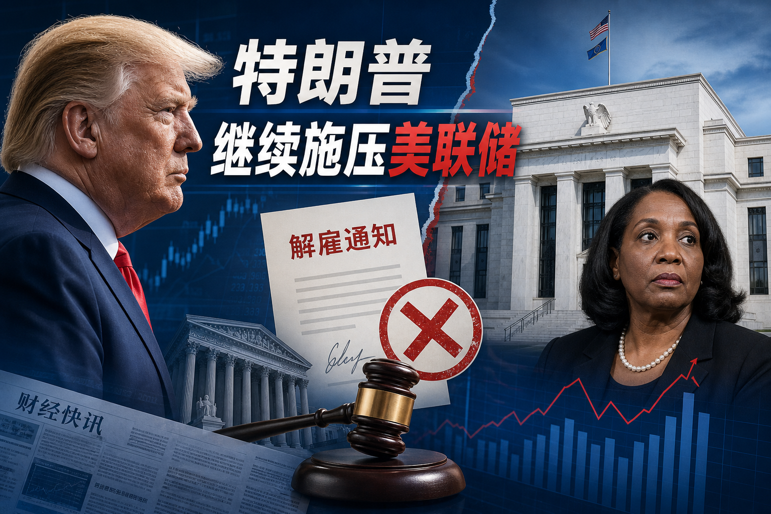特朗普继续推进解雇美联储理事库克的尝试