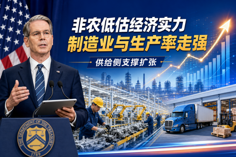 美财长:非农报告低估了美国经济的潜在实力-指挥使社区 - 真实线索、热点议题与深度观察