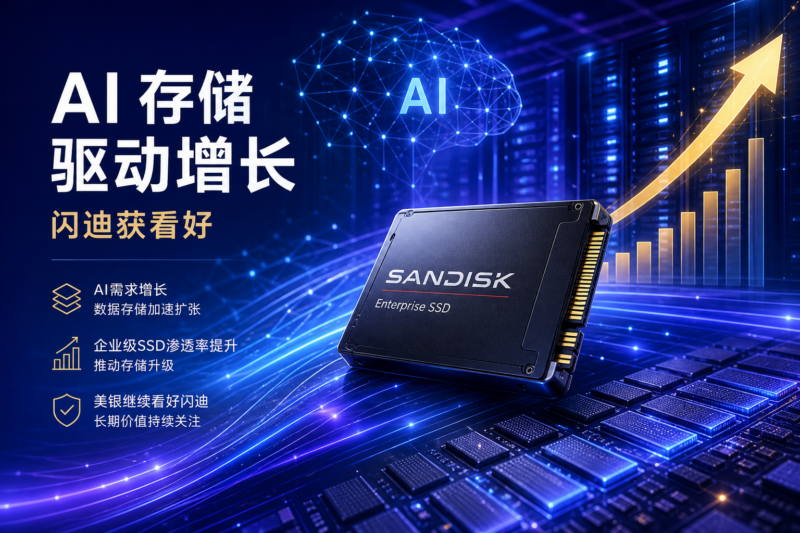 美银继续看好闪迪:AI 存储需求或支撑盈利持续增长-指挥使社区 - 真实线索、热点议题与深度观察
