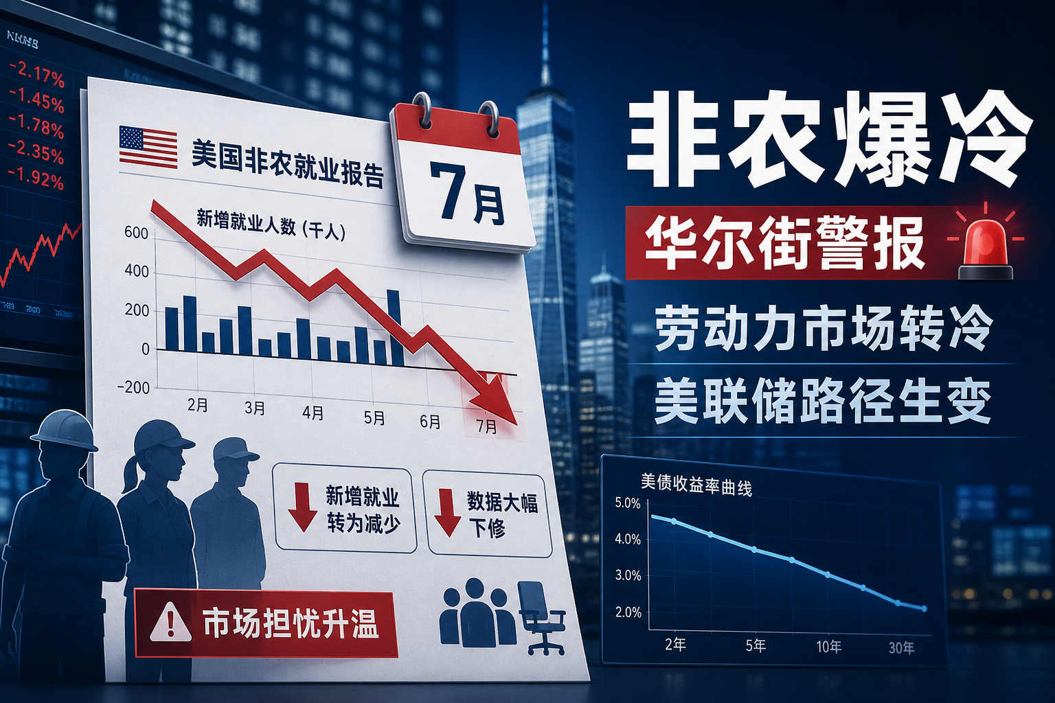 华尔街锐评非农:这份报告“极其可怕”