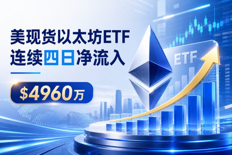 美国现货以太坊 ETF 连续四个交易日净流入-指挥使社区 - 真实线索、热点议题与深度观察
