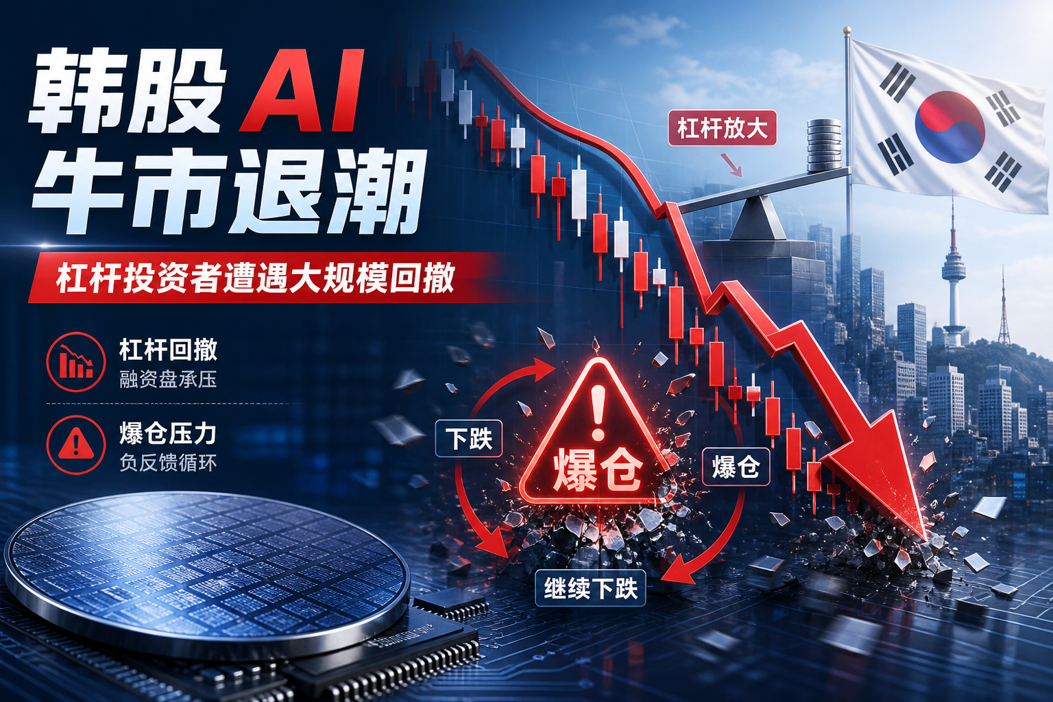 韩股 AI 牛市退潮,杠杆投资者遭遇大规模回撤