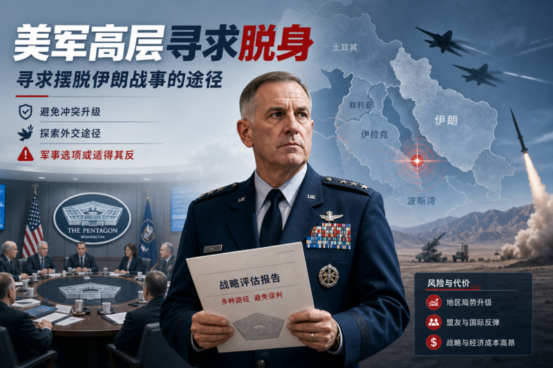 消息人士:美军高层正寻找摆脱伊朗战事的途径-指挥使社区 - 真实线索、热点议题与深度观察