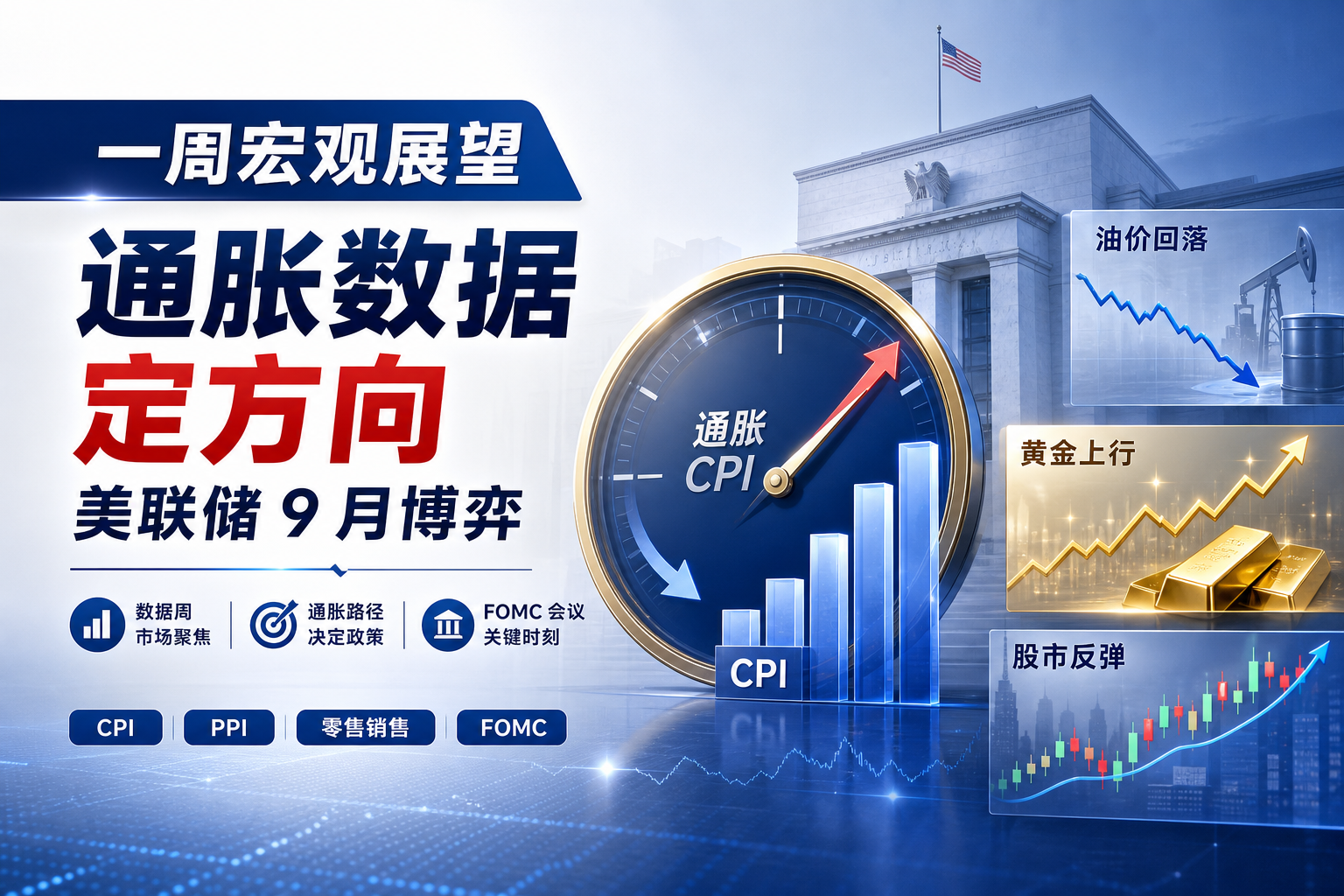 一周宏观展望:美联储 9 月加息博弈焦点转向通胀