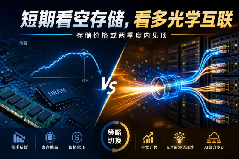 Citrini：短期看空存储、看多光学互联，存储价格或两季度内见顶已成市场共识-指挥使社区 - 真实线索、热点议题与深度观察
