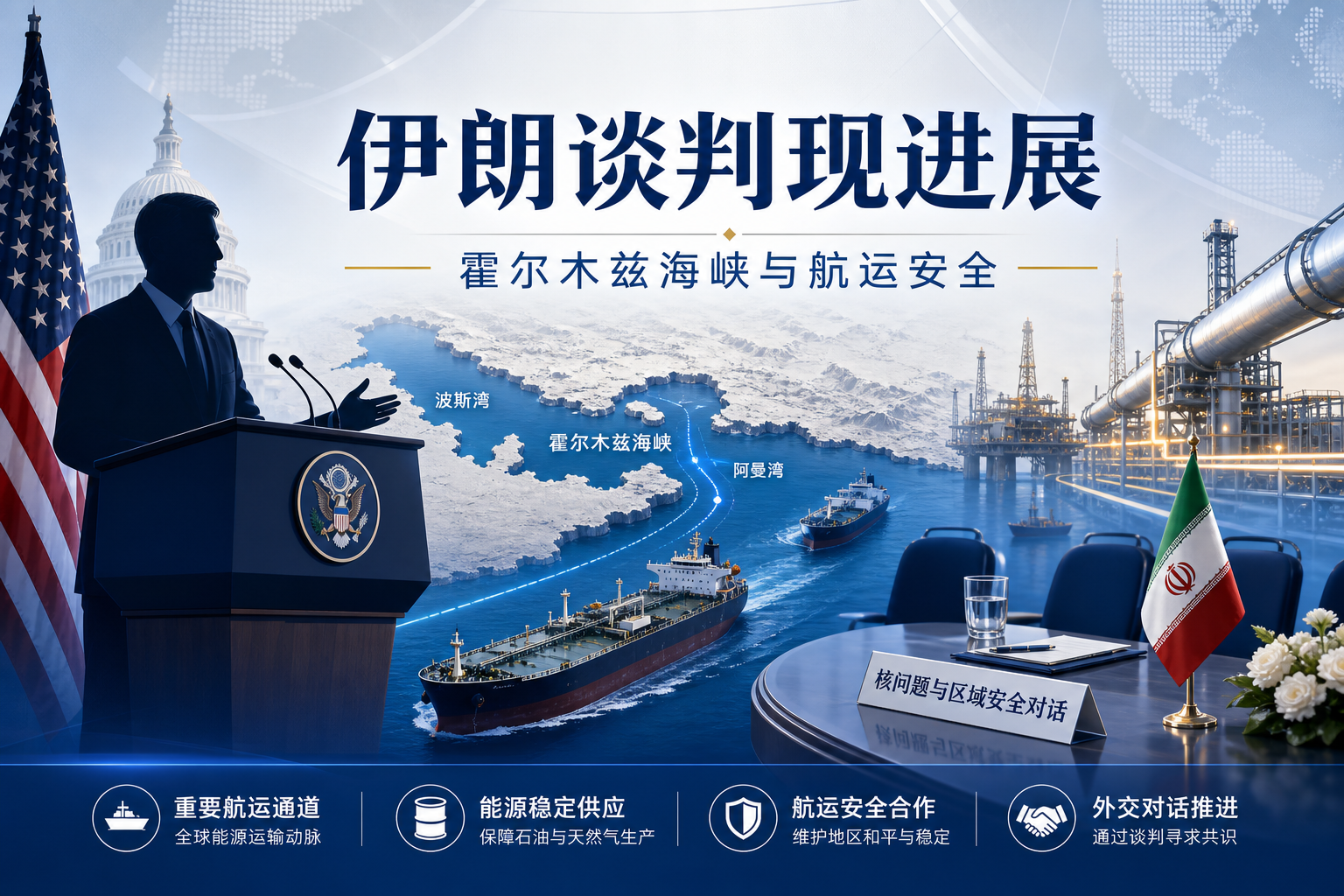 万斯谈伊朗谈判:过去几天取得一些进展