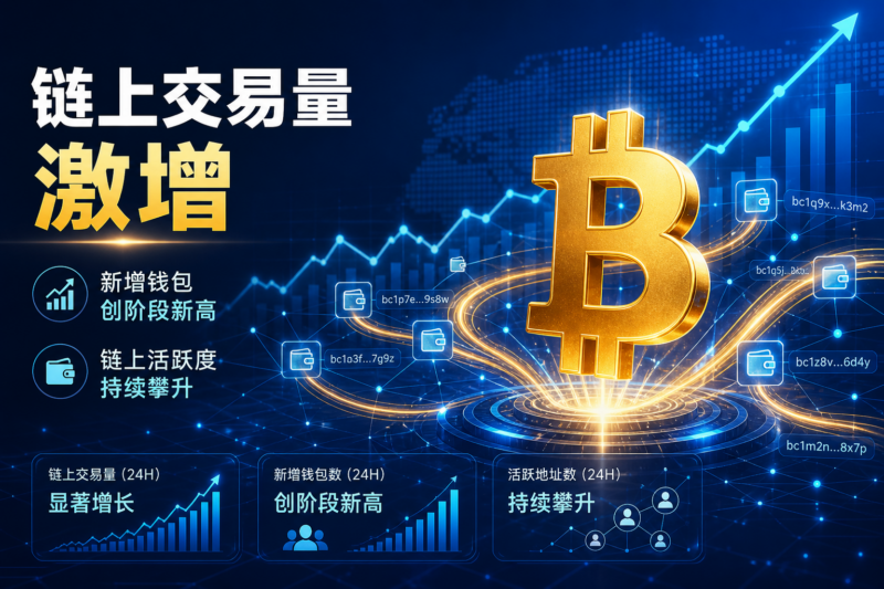 Santiment:比特币链上交易量激增,新增钱包数创阶段新高-指挥使社区 - 真实线索、热点议题与深度观察