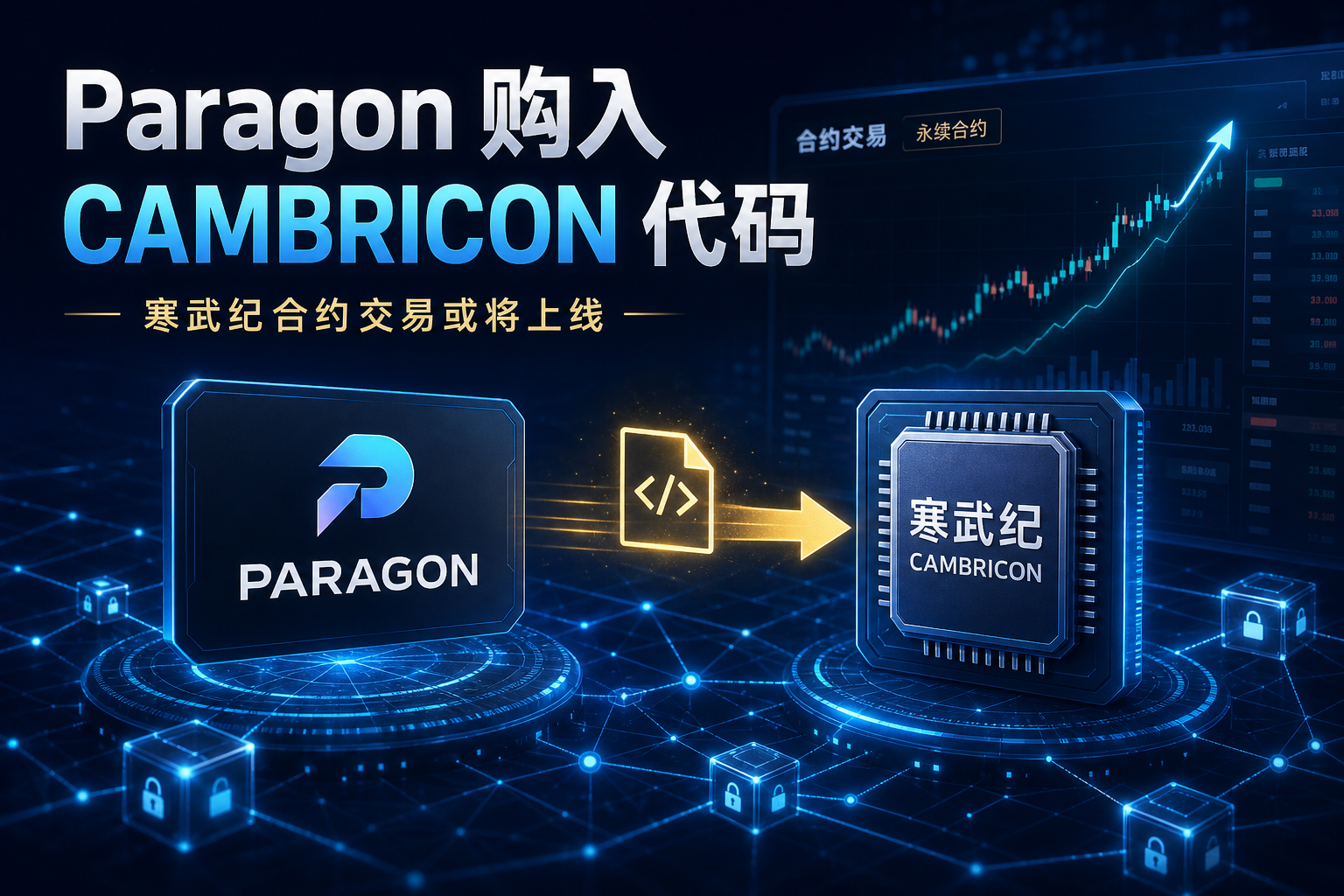 Paragon 购入 CAMBRICON 代码，或将上线寒武纪合约交易