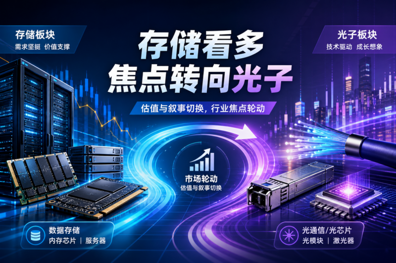 Serenity:仍看多存储板块,市场焦点重新转向光子领域-指挥使社区 - 真实线索、热点议题与深度观察