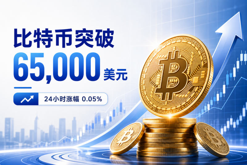 比特币突破 65,000 美元-指挥使社区 - 真实线索、热点议题与深度观察
