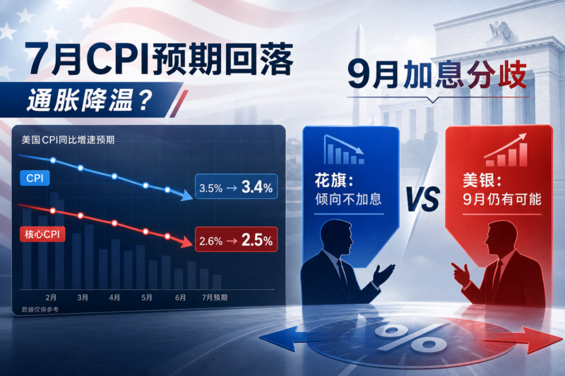 7月 CPI 预期小幅回落,花旗与美银对 9 月加息前景存在分歧-指挥使社区 - 真实线索、热点议题与深度观察