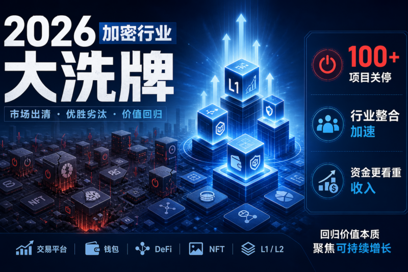 2026 年已有超 100 个加密项目关停,行业经历大洗牌-指挥使社区 - 真实线索、热点议题与深度观察
