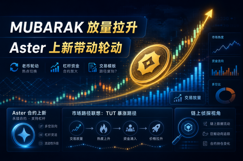 链上侦探|TUT 暴涨后,MUBARAK 接棒?-指挥使社区 - 真实线索、热点议题与深度观察