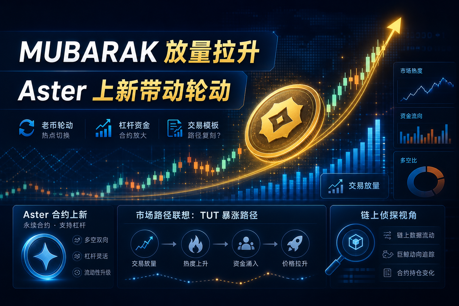链上侦探|TUT 暴涨后,MUBARAK 接棒?