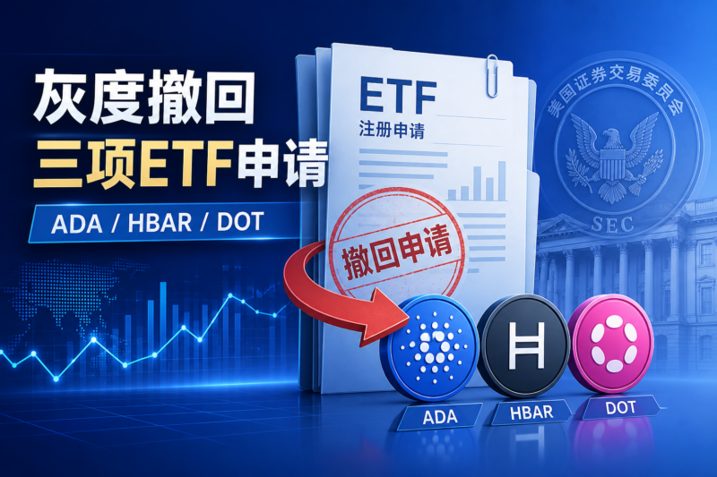 灰度撤回 ADA、HBAR 及 DOT ETF 注册申请-指挥使社区 - 真实线索、热点议题与深度观察