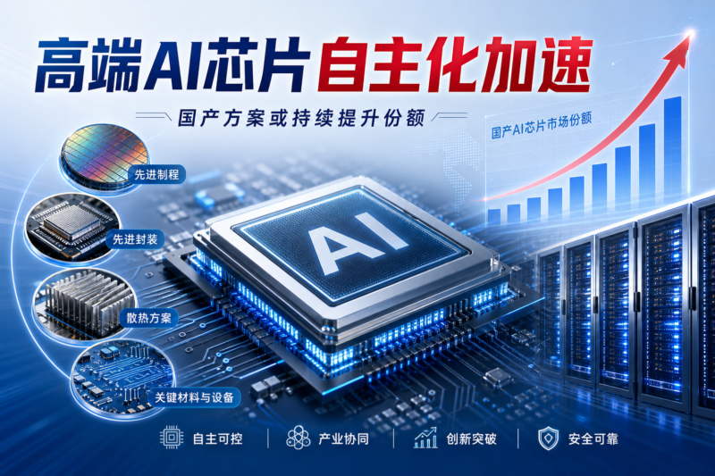 TrendForce:中国加速高端 AI 芯片自主化,国产方案 2026 年或占近 90% 市场-指挥使社区 - 真实线索、热点议题与深度观察