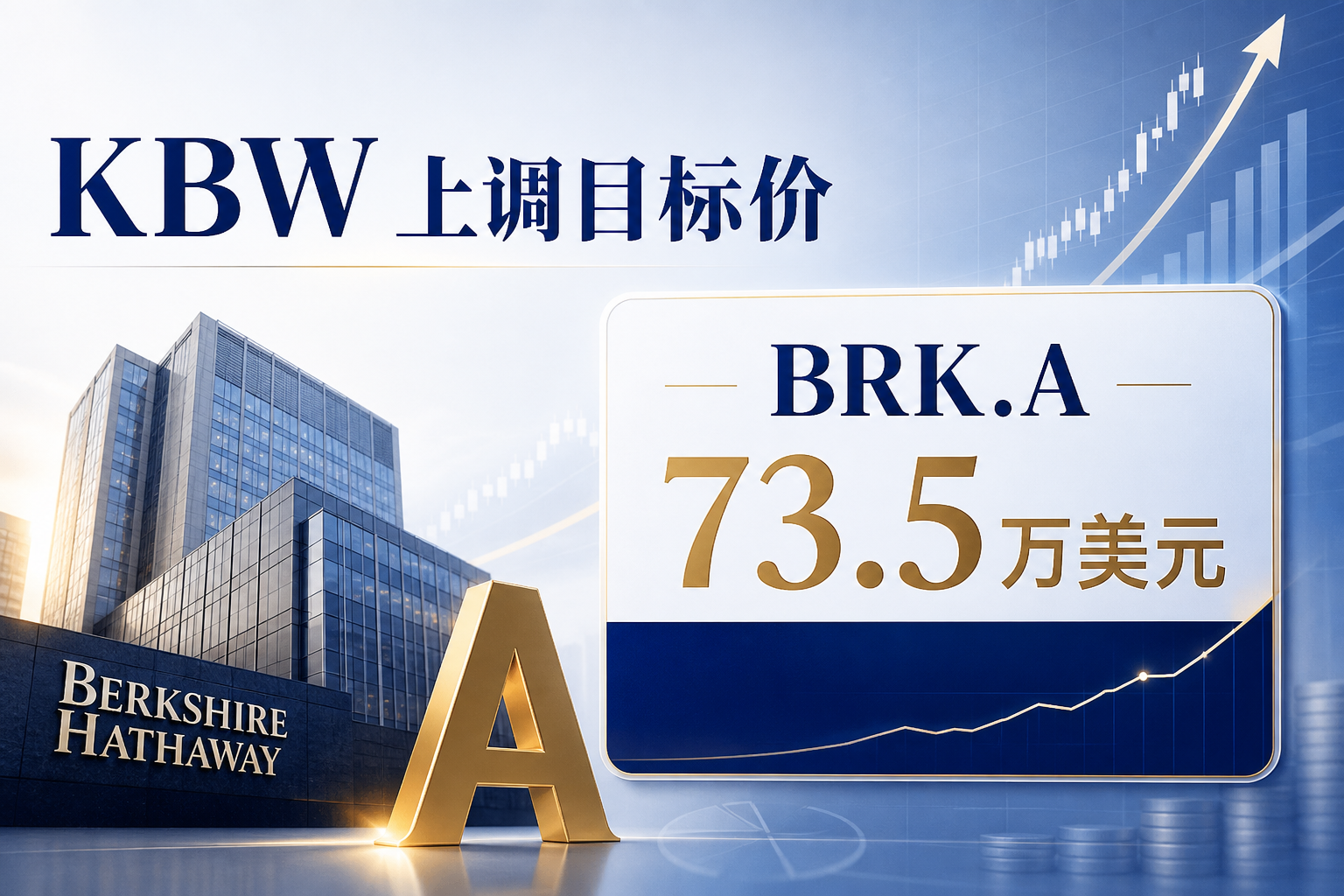 KBW 上调伯克希尔哈撒韦目标价至 73.5 万美元