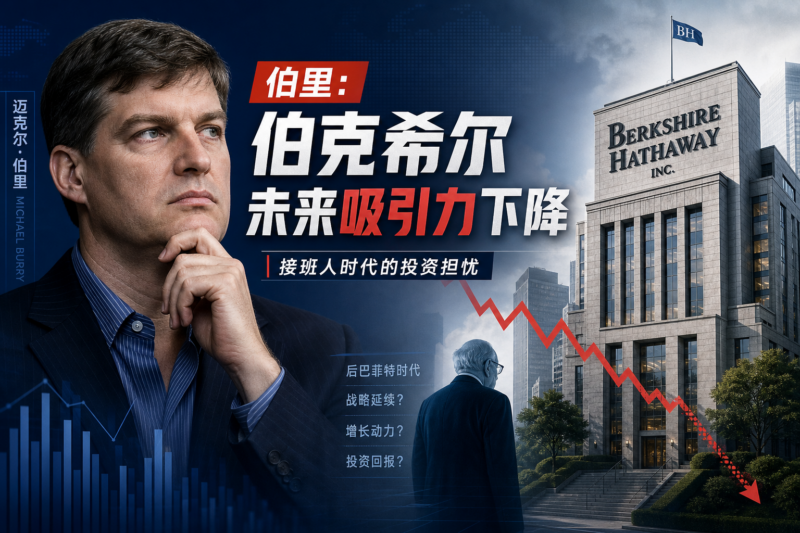 迈克尔·伯里:伯克希尔·哈撒韦不再具备未来投资吸引力-指挥使社区 - 真实线索、热点议题与深度观察