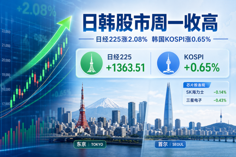 日韩股市周一高收-指挥使社区 - 真实线索、热点议题与深度观察