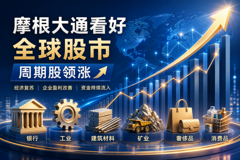 摩根大通：依旧看好全球股市，周期股将领涨-指挥使社区 - 真实线索、热点议题与深度观察