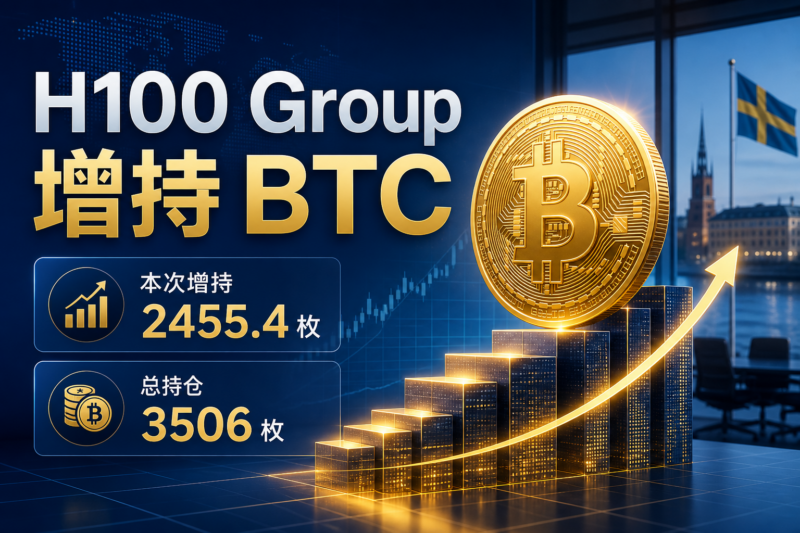 H100 Group 增持 2455.4 枚 BTC-指挥使社区 - 真实线索、热点议题与深度观察