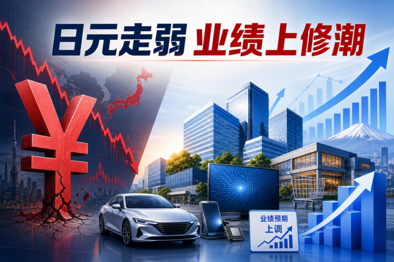 日元贬值红利释放,日本企业出现上调业绩潮-指挥使社区 - 真实线索、热点议题与深度观察