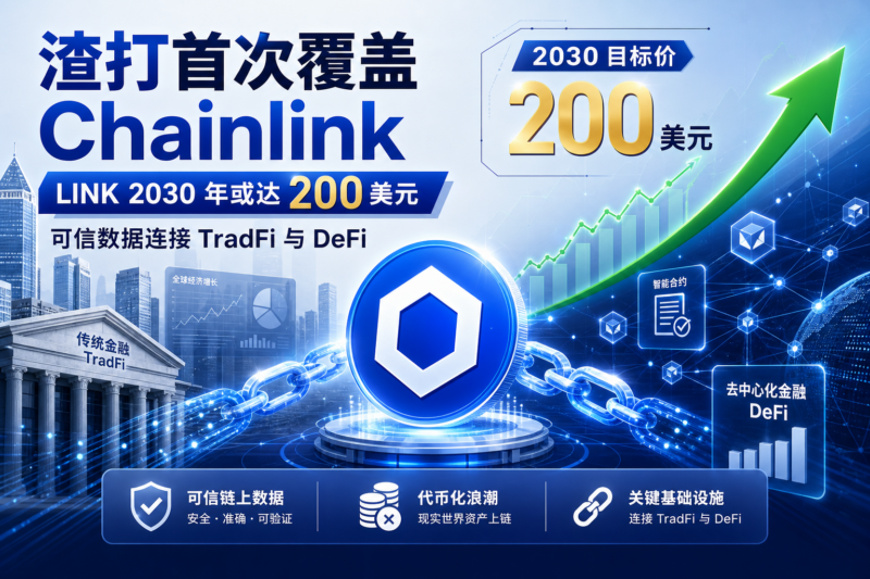 渣打首次覆盖 Chainlink:预测 LINK 2030 年或达 200 美元-指挥使社区 - 真实线索、热点议题与深度观察