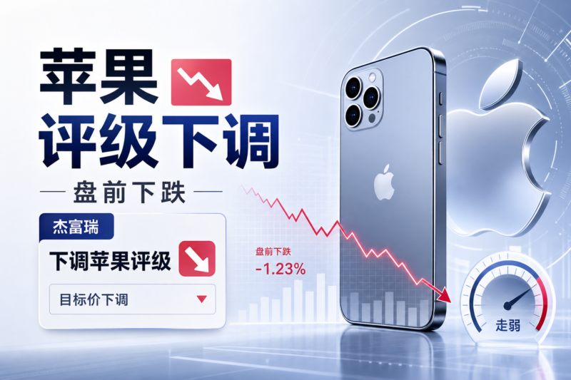 杰富瑞下调苹果评级至「跑输大盘」,盘前股价下跌-指挥使社区 - 真实线索、热点议题与深度观察