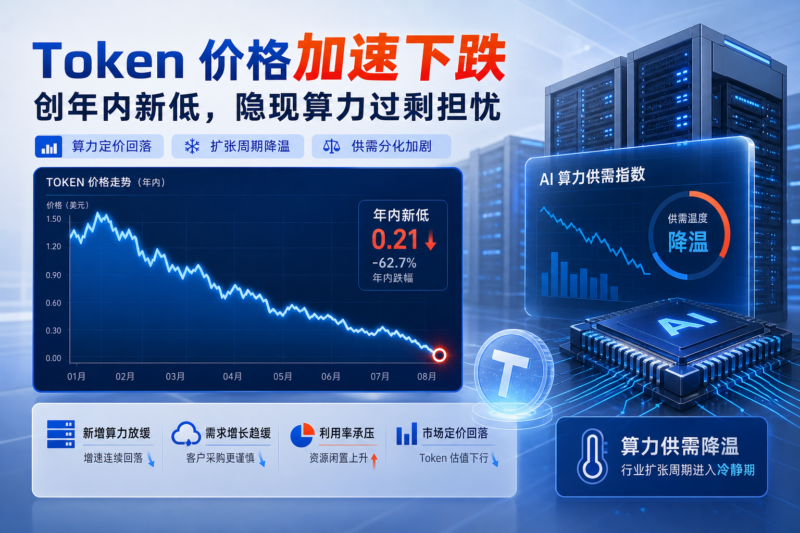 Token 价格加速探底,创年内新低,算力过剩隐忧浮现-指挥使社区 - 真实线索、热点议题与深度观察