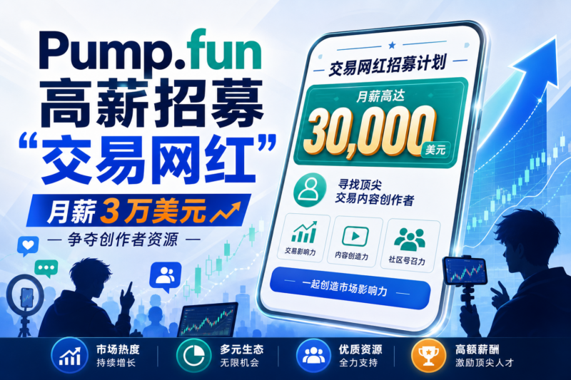 Pump.fun 高薪招募“交易网红”-指挥使社区 - 真实线索、热点议题与深度观察